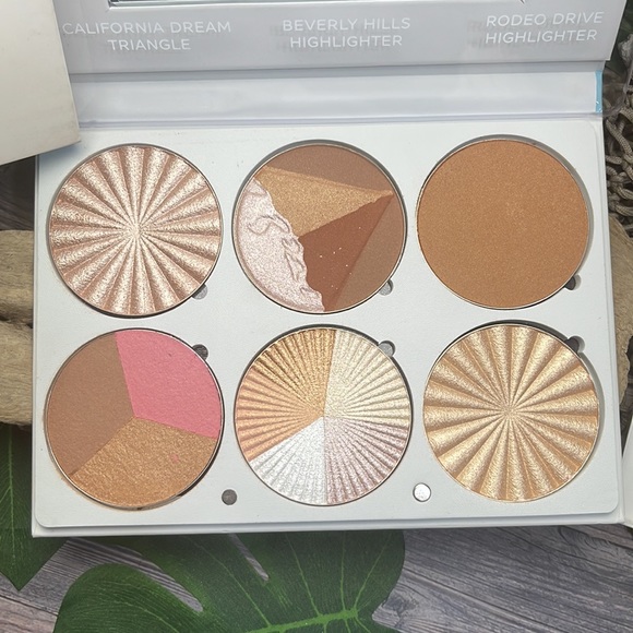 Ofra On The Glow Highlighter Bronzer Summer Glow Face Palette Makeup Cosmetics - Picture 7 of 13